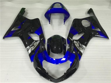 Carene GSXR 1000 K1 00-02 - Blu Nero