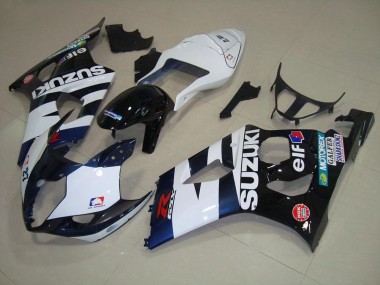 Carene GSXR 1000 K3 03-04 - Bianco Nero Elf