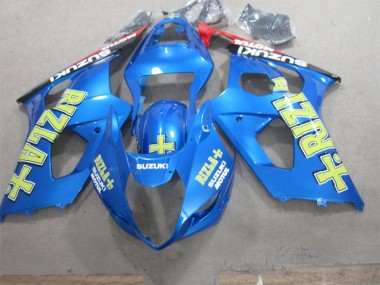 Carene GSXR 1000 K3 03-04 - Blu Giallo Rizla