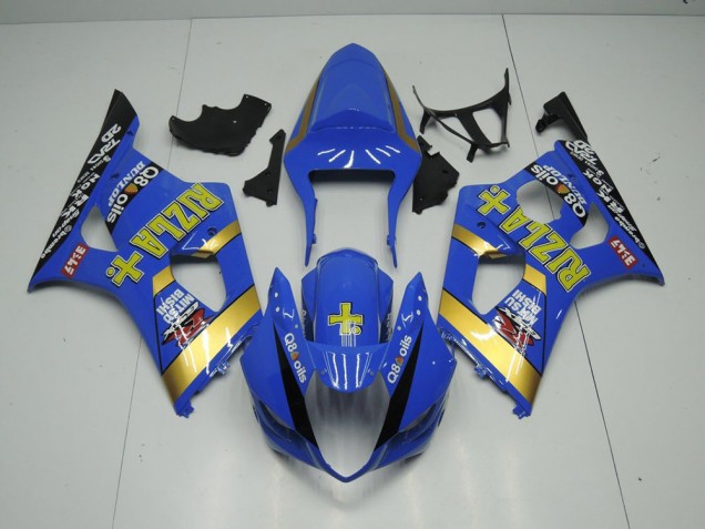 Carene GSXR 1000 K3 03-04 - Blu Rizla