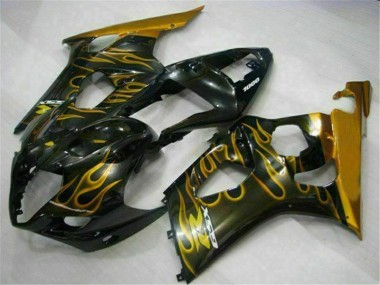 Carene GSXR 1000 K3 03-04 - Oro Nero