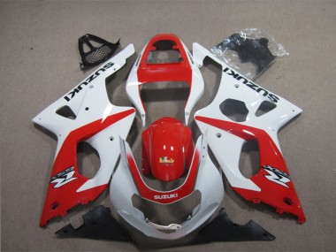 Carene GSXR 1000 K3 03-04 - Rosso Bianco