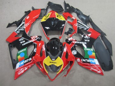 Carene GSXR 1000 K5 05-06 - Nero Rosso Giallo