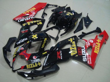 Carene GSXR 1000 K5 05-06 - Nero Rosso Rizla