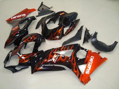 Carene GSXR 1000 K7 07-08 - Arancia Fiamma