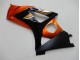 Carene GSXR 1000 K7 07-08 - Arancia Nero Carene GSXR 1000 K7 07-08 - Arancia Nero