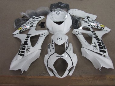 Carene GSXR 1000 K7 07-08 - Bianco Nero Jordan