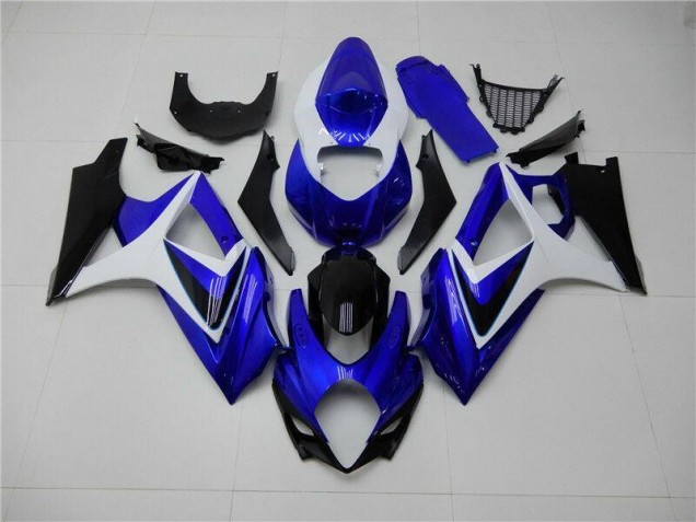 Carene GSXR 1000 K7 07-08 - Blu Bianco Nero Carene GSXR 1000 K7 07-08 - Blu Bianco Nero