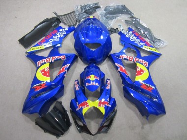 Carene GSXR 1000 K7 07-08 - Blu Red Bull