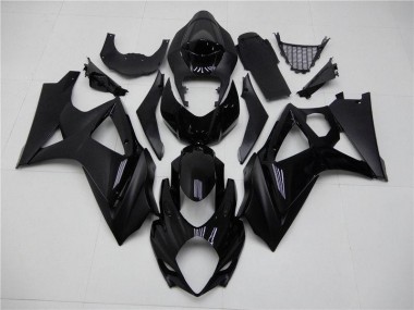 Carene GSXR 1000 K7 07-08 - Lucido Nero Opaco