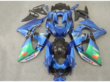 Carene GSXR 1000 K9 09-16 - Blu Verde JOMO