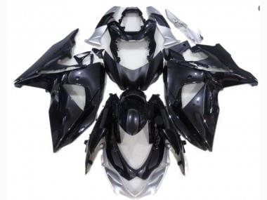 Carene GSXR 1000 K9 09-16 - Nero Argento
