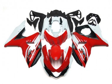 Carene GSXR 1000 K9 09-16 - Rosso Bianco Nero