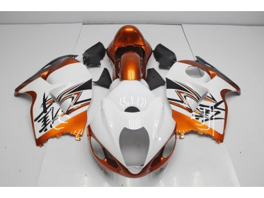 Carene GSXR 1300 Hayabusa 96-07 - Bianco Arancia