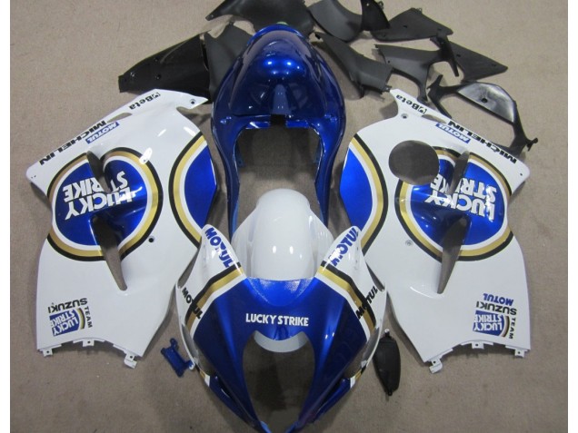 Carene GSXR 1300 Hayabusa 96-07 - Blu Motul Bianco Lucky Strike Carene GSXR 1300 Hayabusa 96-07 - Blu Motul Bianco Lucky Strike