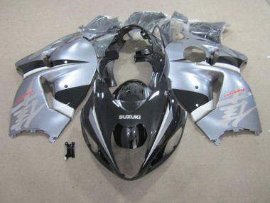 Carene GSXR 1300 Hayabusa 96-07 - Nero Argento