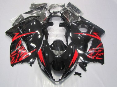 Carene GSXR 1300 Hayabusa 96-07 - Nero Rosso