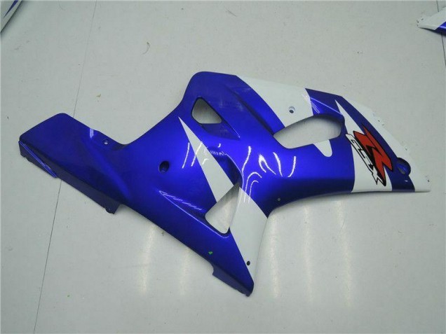 Carene GSXR 600 / 750 K1 K2 K3 01-03 - Bianco Blu Carene GSXR 600 / 750 K1 K2 K3 01-03 - Bianco Blu