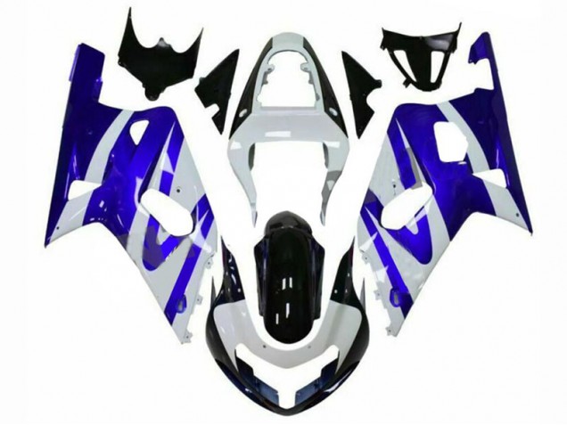 Carene GSXR 600 / 750 K1 K2 K3 01-03 - Blu Bianco Carene GSXR 600 / 750 K1 K2 K3 01-03 - Blu Bianco