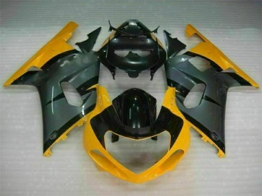 Carene GSXR 600 / 750 K1 K2 K3 01-03 - Nero Giallo