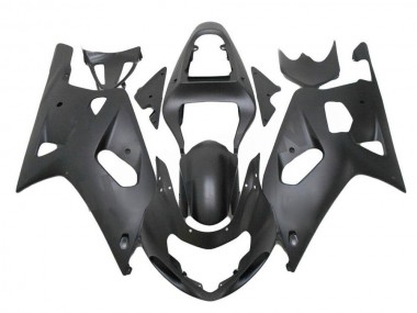 Carene GSXR 600 / 750 K1 K2 K3 01-03 - Nero Opaco