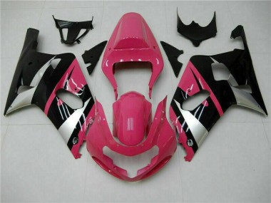 Carene GSXR 600 / 750 K1 K2 K3 01-03 - Rosa Nero