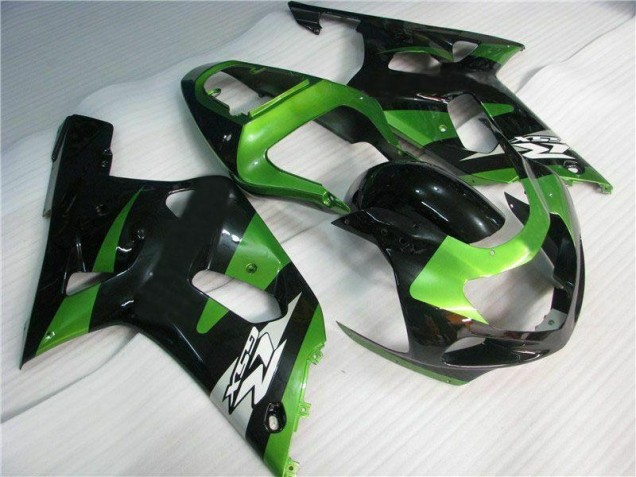 Carene GSXR 600 / 750 K1 K2 K3 01-03 - Verde Nero Carene GSXR 600 / 750 K1 K2 K3 01-03 - Verde Nero