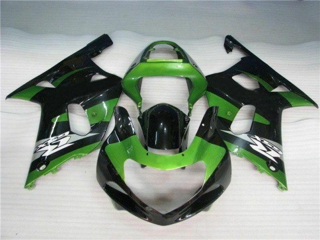 Carene GSXR 600 / 750 K1 K2 K3 01-03 - Verde Nero Carene GSXR 600 / 750 K1 K2 K3 01-03 - Verde Nero