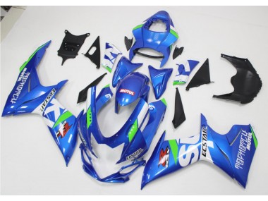 Carene GSXR 600 / 750 K11 11-24 - Blu Bianco Verde