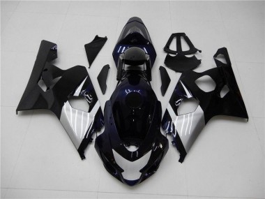 Carene GSXR 600 / 750 K4 04-05 - Blu Argento