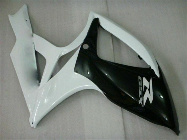 Carene GSXR 600 / 750 K6 06-07 - Nero Bianco
