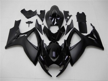 Carene GSXR 600 / 750 K6 06-07 - Nero Opaco