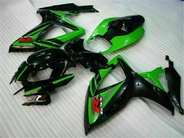 Carene GSXR 600 / 750 K6 06-07 - Nero Verde Carene GSXR 600 / 750 K6 06-07 - Nero Verde