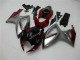 Carene GSXR 600 / 750 K6 06-07 - Rosso Argento