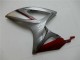 Carene GSXR 600 / 750 K6 06-07 - Rosso Argento