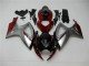 Carene GSXR 600 / 750 K6 06-07 - Rosso Argento