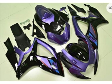 Carene GSXR 600 / 750 K6 06-07 - Viola Nero