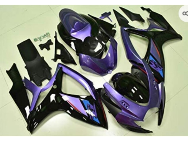 Carene GSXR 600 / 750 K6 06-07 - Viola Nero Carene GSXR 600 / 750 K6 06-07 - Viola Nero