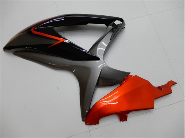Carene GSXR 600 / 750 K8 08-10 - Nero Arancia Grigio Carene GSXR 600 / 750 K8 08-10 - Nero Arancia Grigio