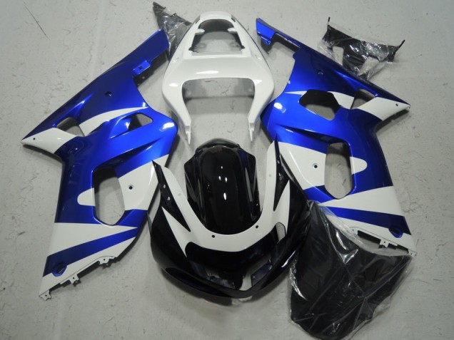Carene GSXR 600 K1 K2 K3 01-03 - Bianco Blu Carene GSXR 600 K1 K2 K3 01-03 - Bianco Blu