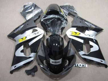 Carene GSXR 600 K1 K2 K3 01-03 - Nero Bianco