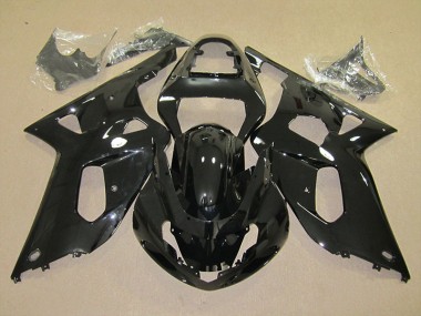 Carene GSXR 600 K1 K2 K3 01-03 - Nero
