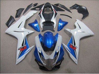 Carene GSXR 600 K11 11-24 - Bianco Blu