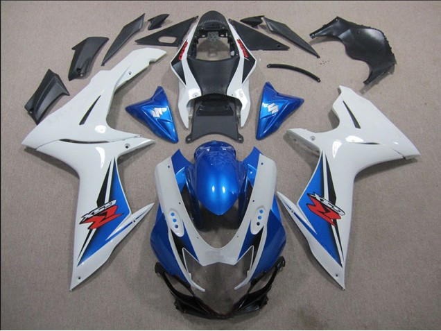 Carene GSXR 600 K11 11-24 - Bianco Blu Carene GSXR 600 K11 11-24 - Bianco Blu