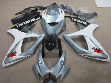 Carene GSXR 600 K6 06-07 - Bianco Grigio