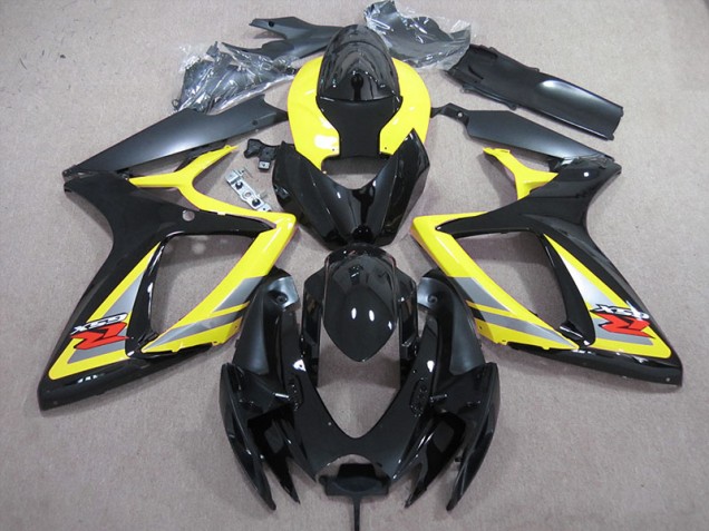 Carene GSXR 600 K6 06-07 - Nero Giallo Carene GSXR 600 K6 06-07 - Nero Giallo