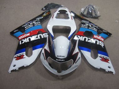 Carene GSXR 750 K1 K2 K3 01-03 - Bianco Blu Rosso Motul