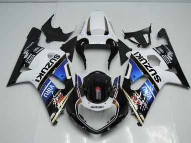 Carene GSXR 750 K1 K2 K3 01-03 - Nero Bianco Blu Viru
