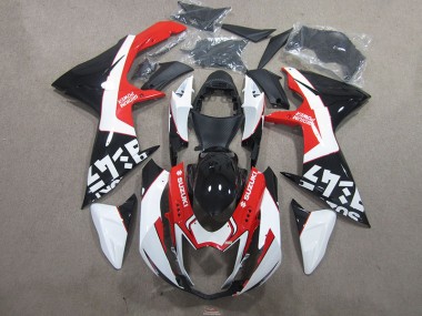 Carene GSXR 750 K11 11-24 - Nero Rosso