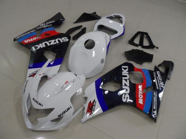 Carene GSXR 750 K4 04-05 - Bianco Blu Motul